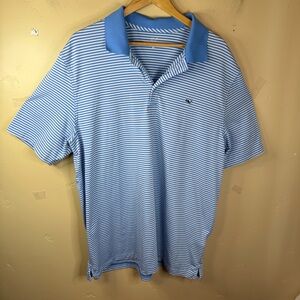 VINEYARD VINES MEN'S SHORT SLEEVE POLO SHIRT W/LOGO, SIZE XL Preppy Golf Outdoor